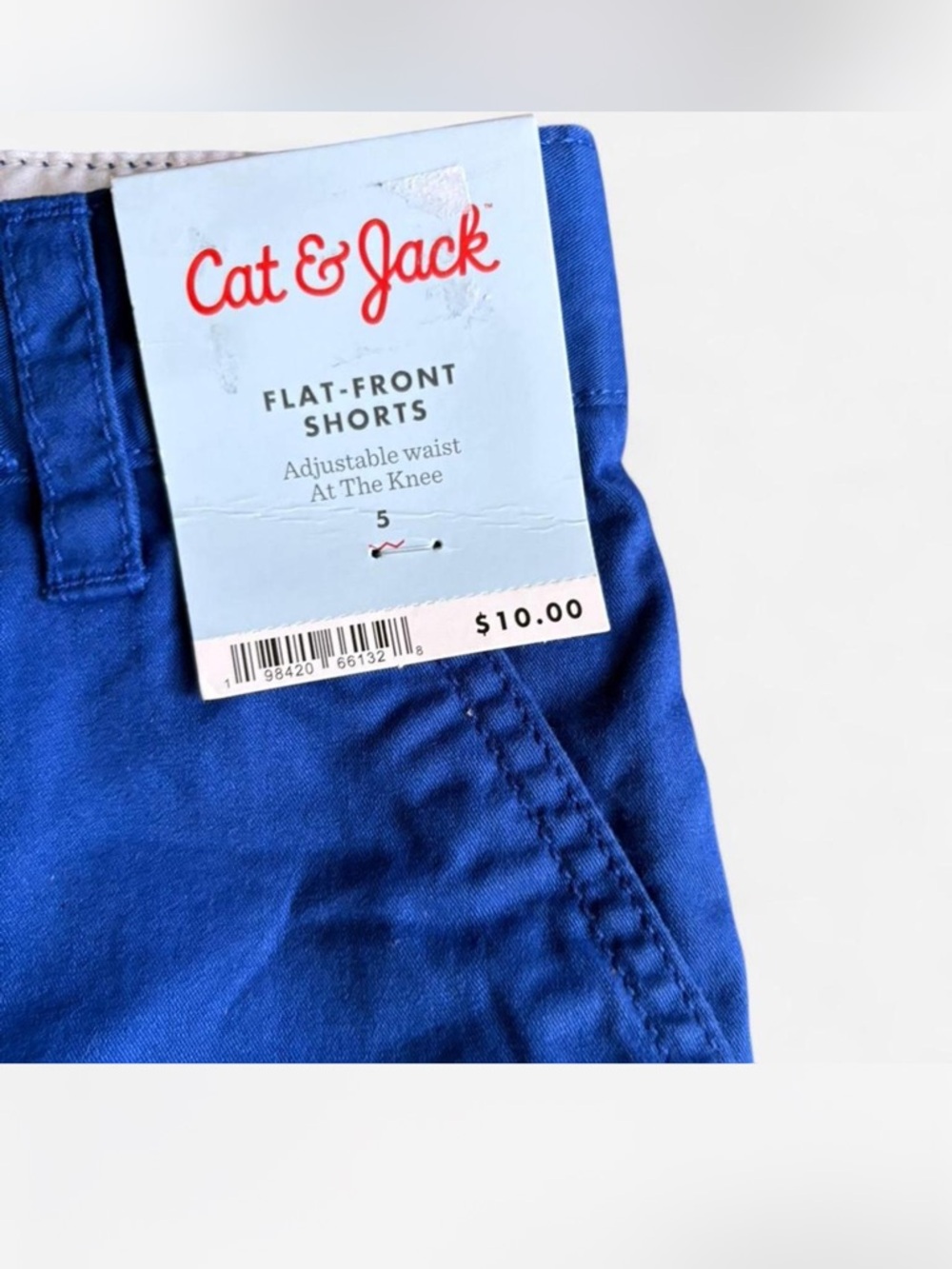 Cat & Jack Boys Black Venom Graphic Tee with Blue Shorts - Picture 5 of 5